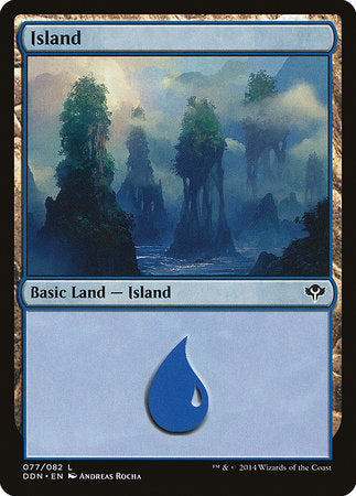 Island (77) [Duel Decks: Speed vs. Cunning] | Exor Games New Glasgow