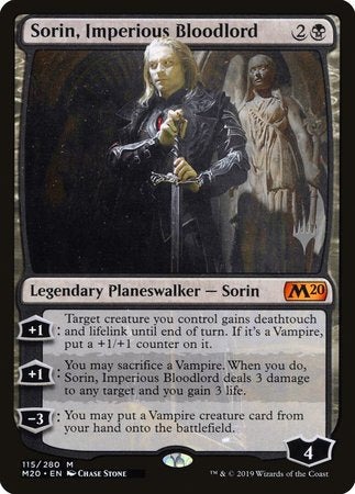 Sorin, Imperious Bloodlord [Core Set 2020 Promos] | Exor Games New Glasgow