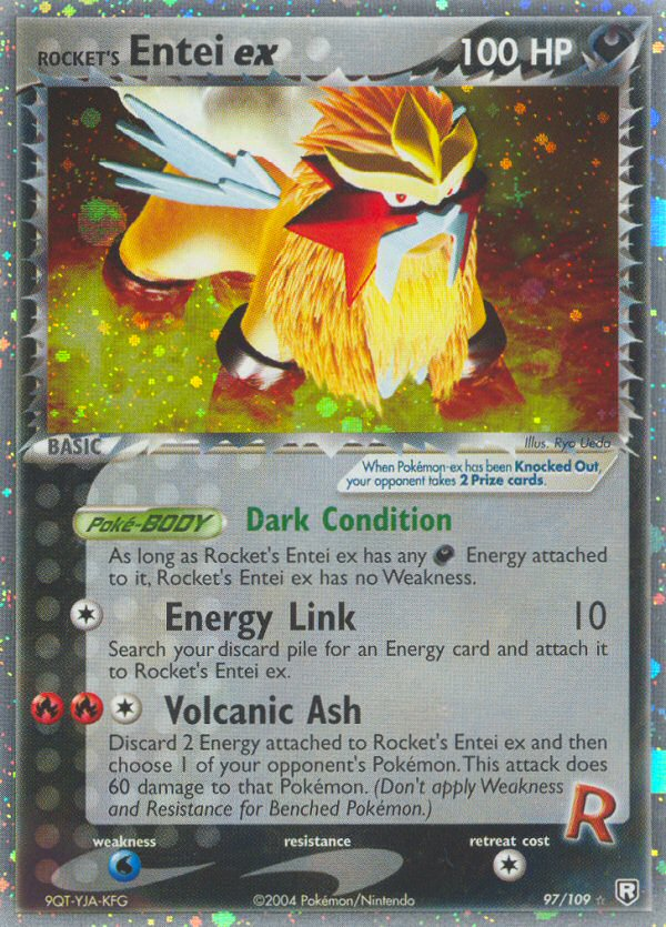 Rocket's Entei ex (97/109) [EX: Team Rocket Returns] | Exor Games New Glasgow