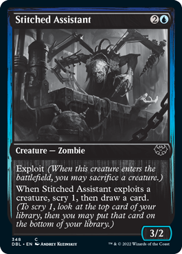 Stitched Assistant [Innistrad: Double Feature] | Exor Games New Glasgow