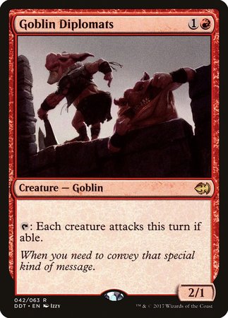 Goblin Diplomats [Duel Decks: Merfolk vs. Goblins] | Exor Games New Glasgow