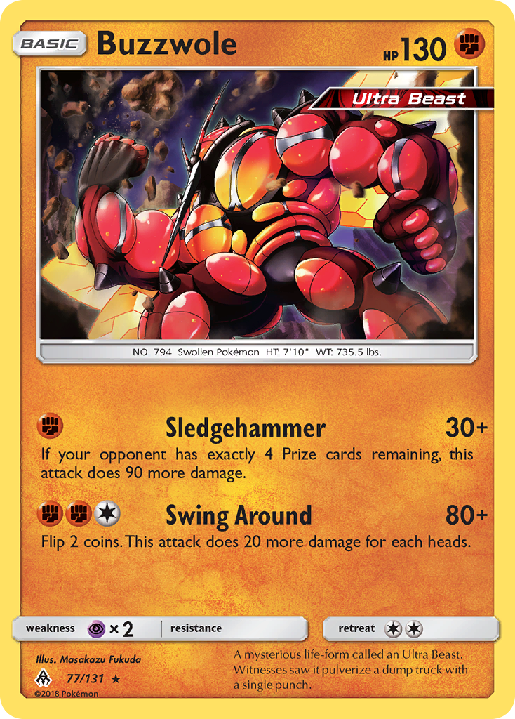 Buzzwole (77/131) [Sun & Moon: Forbidden Light] | Exor Games New Glasgow