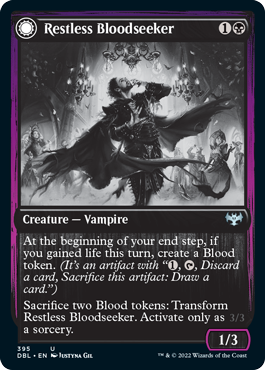 Restless Bloodseeker // Bloodsoaked Reveler [Innistrad: Double Feature] | Exor Games New Glasgow