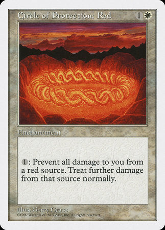 Circle of Protection: Red [Fifth Edition] | Exor Games New Glasgow