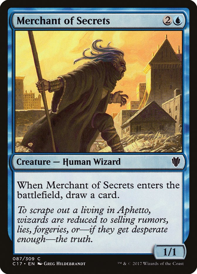 Merchant of Secrets [Commander 2017] | Exor Games New Glasgow