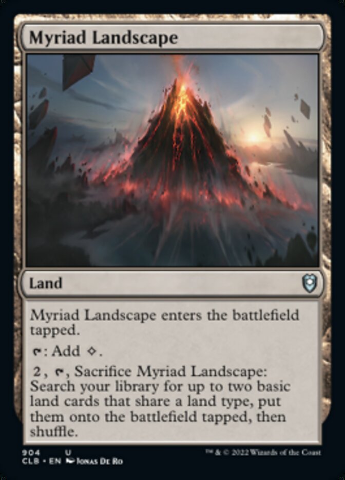 Myriad Landscape [Commander Legends: Battle for Baldur's Gate] | Exor Games New Glasgow