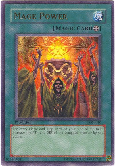 Mage Power [LON-050] Ultra Rare | Exor Games New Glasgow