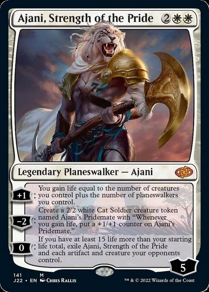 Ajani, Strength of the Pride [Jumpstart 2022] | Exor Games New Glasgow