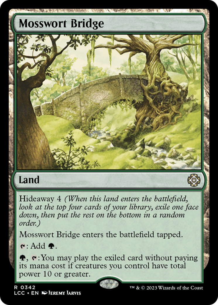 Mosswort Bridge [The Lost Caverns of Ixalan Commander] | Exor Games New Glasgow