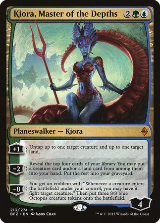 Kiora, Master of the Depths [Battle for Zendikar] | Exor Games New Glasgow