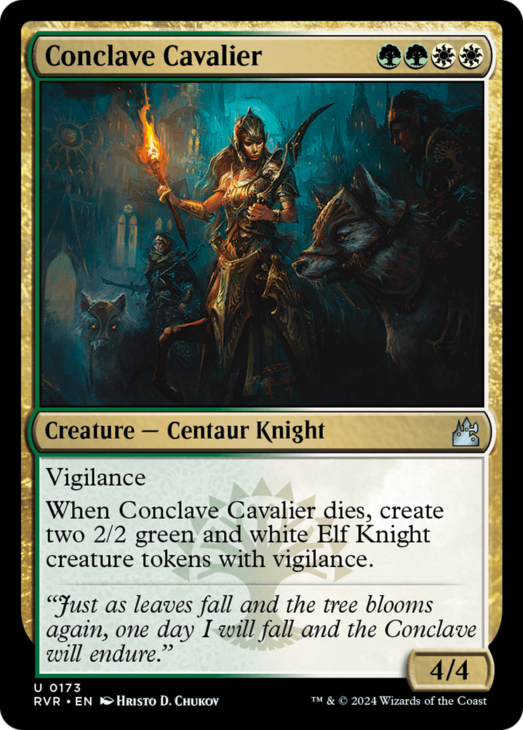 Conclave Cavalier [Ravnica Remastered] | Exor Games New Glasgow