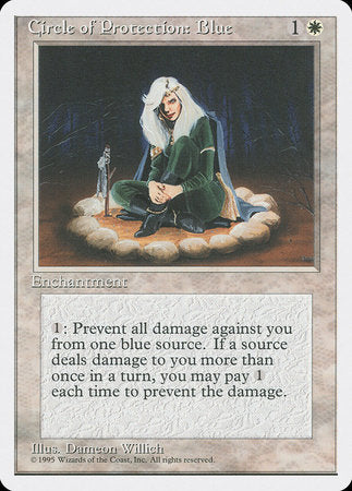 Circle of Protection: Blue [Fourth Edition] | Exor Games New Glasgow