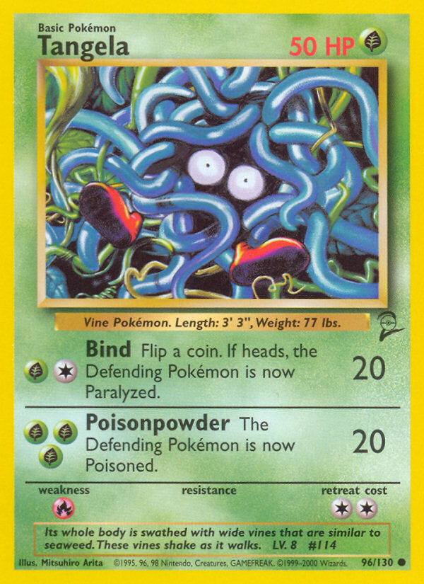 Tangela (96/130) [Base Set 2] | Exor Games New Glasgow