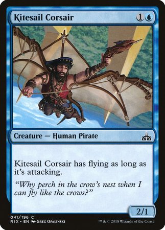 Kitesail Corsair [Rivals of Ixalan] | Exor Games New Glasgow