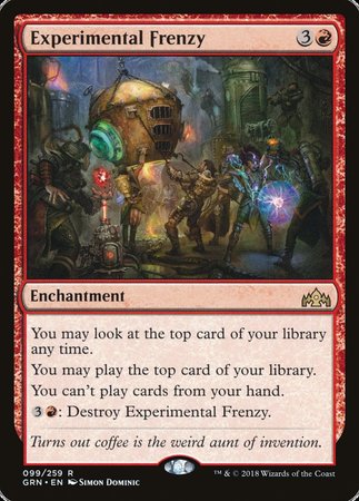 Experimental Frenzy [Guilds of Ravnica] | Exor Games New Glasgow