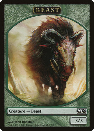 Beast Token [Magic 2010 Tokens] | Exor Games New Glasgow