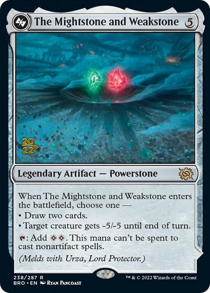 The Mightstone and Weakstone [The Brothers' War: Prerelease Promos] | Exor Games New Glasgow