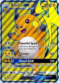 Raichu GX (SM90) (Jumbo Card) [Sun & Moon: Black Star Promos] | Exor Games New Glasgow