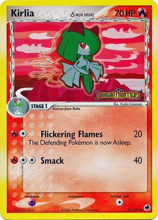 Kirlia (33/101) (Delta Species) (Stamped) [EX: Dragon Frontiers] | Exor Games New Glasgow