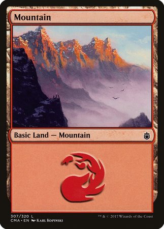 Mountain (307) [Commander Anthology] | Exor Games New Glasgow