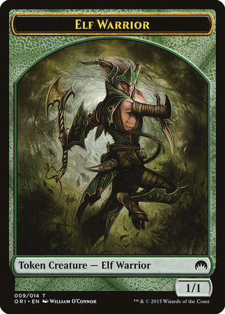 Elf Warrior Token [Magic Origins Tokens] | Exor Games New Glasgow