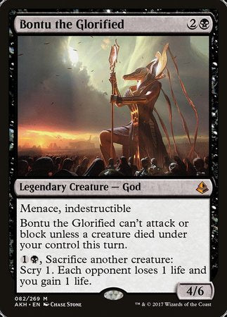 Bontu the Glorified [Amonkhet] | Exor Games New Glasgow