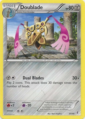 Doublade (23/30) [XY: Trainer Kit 1 - Bisharp] | Exor Games New Glasgow