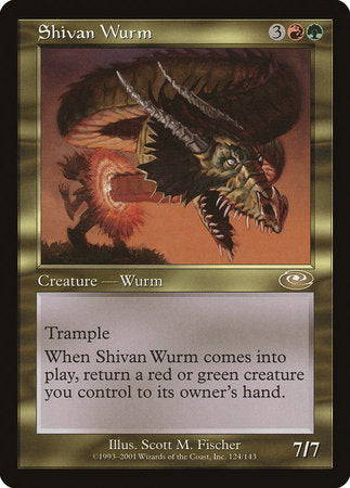 Shivan Wurm [Planeshift] | Exor Games New Glasgow