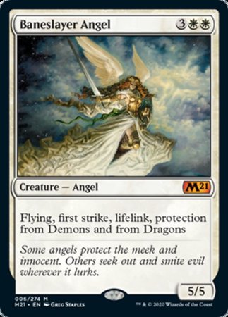 Baneslayer Angel [Core Set 2021] | Exor Games New Glasgow