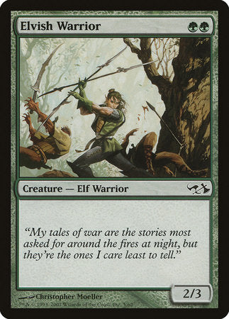 Elvish Warrior [Duel Decks: Elves vs. Goblins] | Exor Games New Glasgow