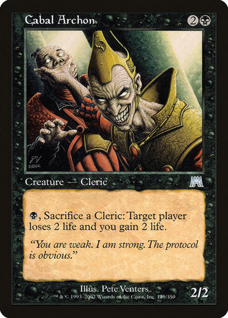 Cabal Archon [Onslaught] | Exor Games New Glasgow
