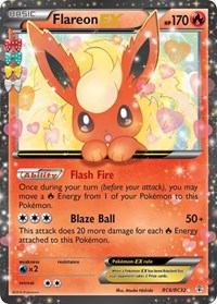 Flareon EX (RC6/RC32) [Generations: Radiant Collection] | Exor Games New Glasgow