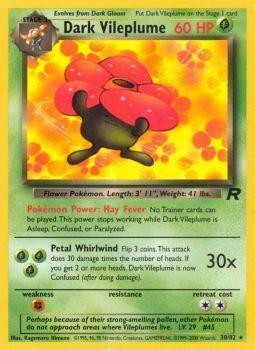 Dark Vileplume (30/82) [Team Rocket Unlimited] | Exor Games New Glasgow