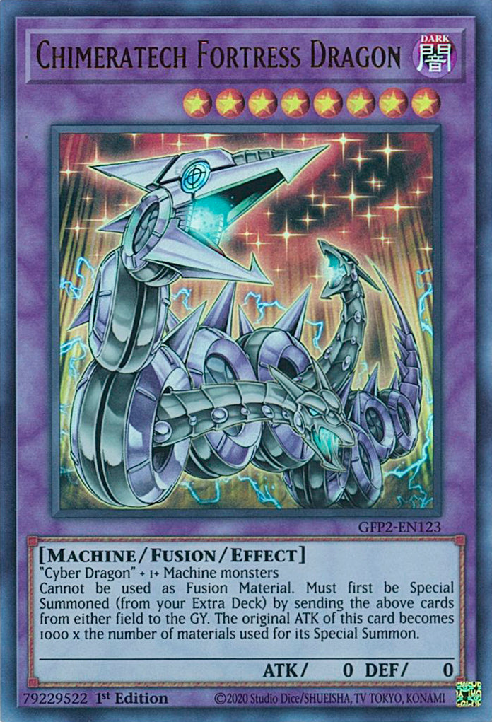 Chimeratech Fortress Dragon [GFP2-EN123] Ultra Rare | Exor Games New Glasgow