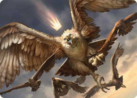 Gwaihir, Greatest of the Eagles Art Card [The Lord of the Rings: Tales of Middle-earth Art Series] | Exor Games New Glasgow