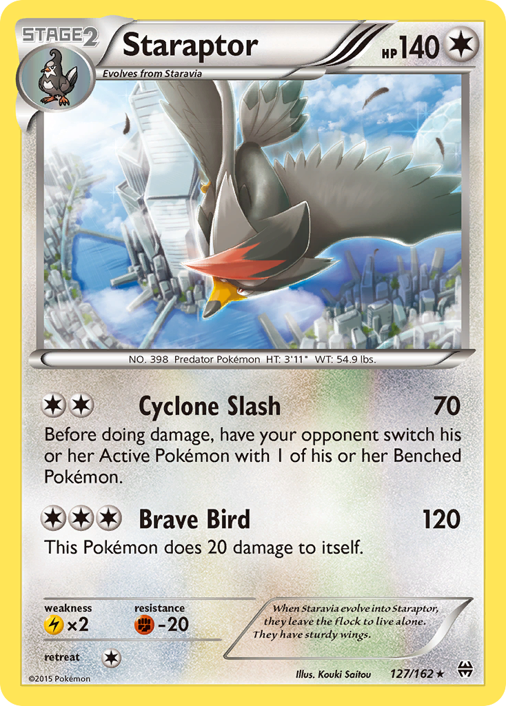 Staraptor (127/162) [XY: BREAKthrough] | Exor Games New Glasgow