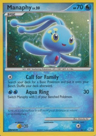 Manaphy (4/12) [Diamond & Pearl: Trainer Kit - Manaphy] | Exor Games New Glasgow