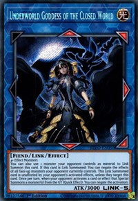 Underworld Goddess of the Closed World [BLVO-EN050] Secret Rare | Exor Games New Glasgow