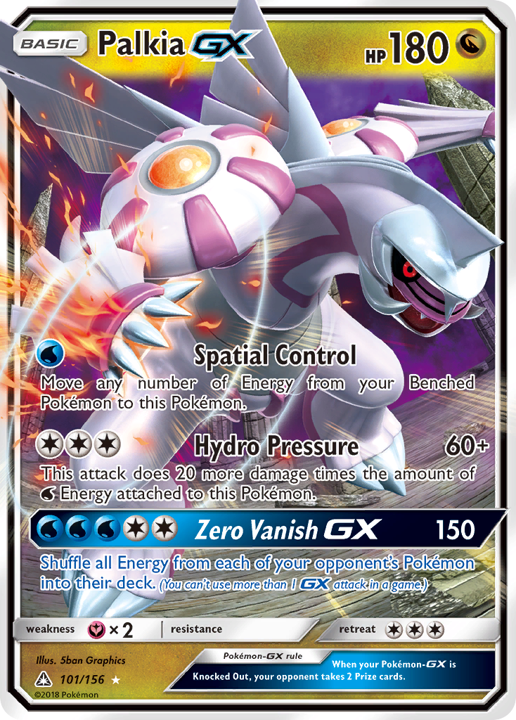 Palkia GX (101/156) [Sun & Moon: Ultra Prism] | Exor Games New Glasgow