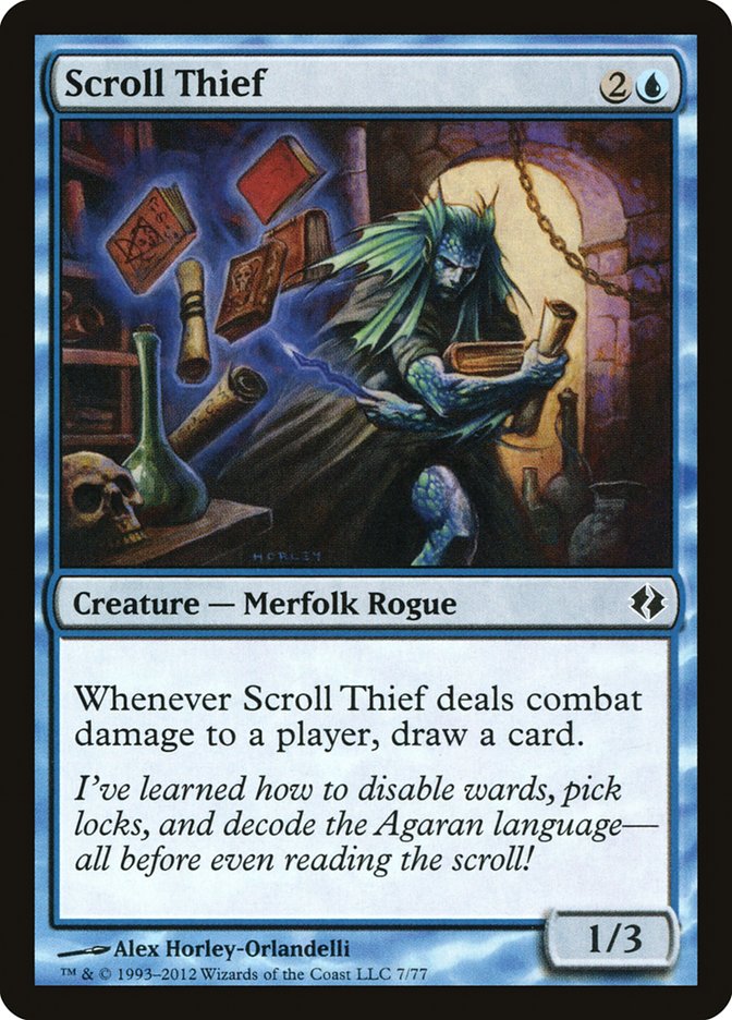 Scroll Thief [Duel Decks: Venser vs. Koth] | Exor Games New Glasgow