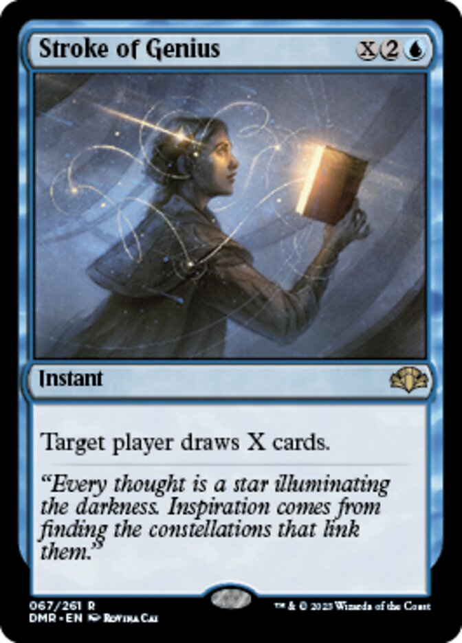 Stroke of Genius [Dominaria Remastered] | Exor Games New Glasgow