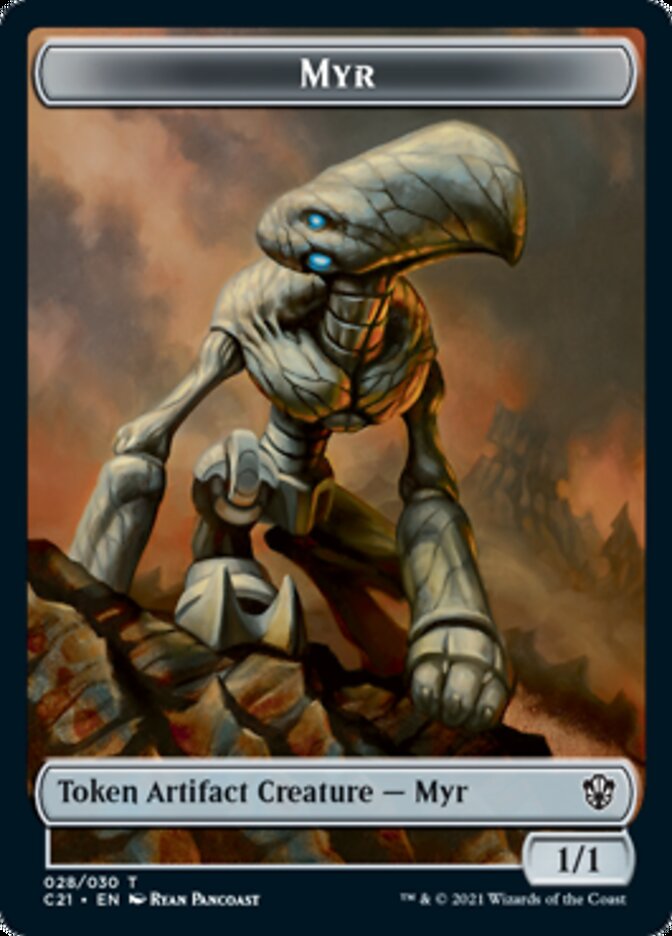 Myr // Treasure Token [Commander 2021 Tokens] | Exor Games New Glasgow