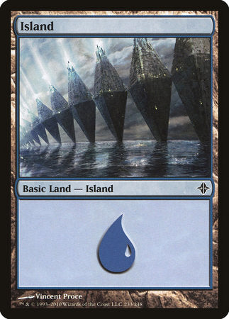 Island (233) [Rise of the Eldrazi] | Exor Games New Glasgow