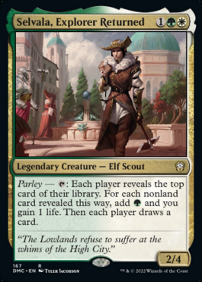 Selvala, Explorer Returned [Dominaria United Commander] | Exor Games New Glasgow