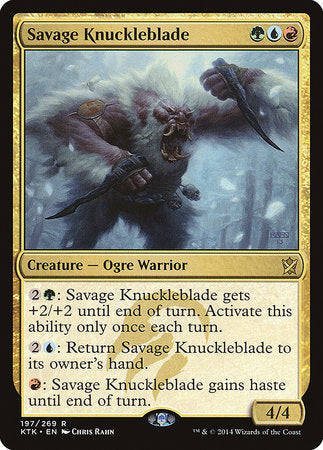 Savage Knuckleblade [Khans of Tarkir] | Exor Games New Glasgow