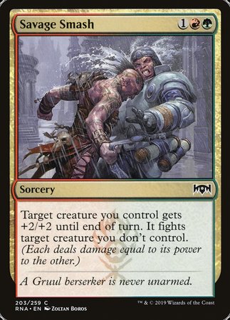 Savage Smash [Ravnica Allegiance] | Exor Games New Glasgow