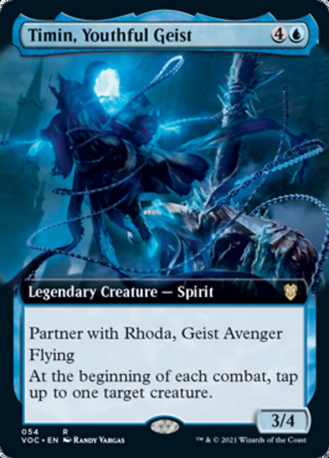 Timin, Youthful Geist (Extended) [Innistrad: Crimson Vow Commander] | Exor Games New Glasgow