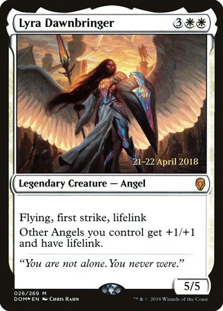 Lyra Dawnbringer [Dominaria Promos] | Exor Games New Glasgow