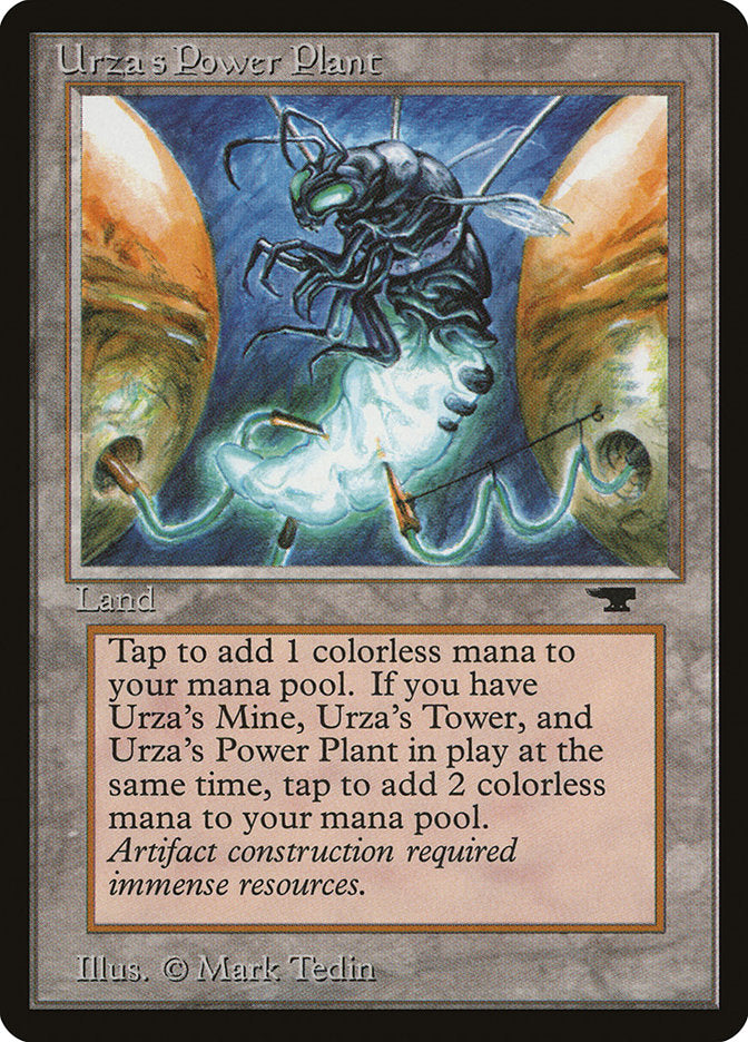 Urza's Power Plant (Insect) [Antiquities] | Exor Games New Glasgow