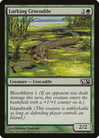 Lurking Crocodile [Magic 2012] | Exor Games New Glasgow